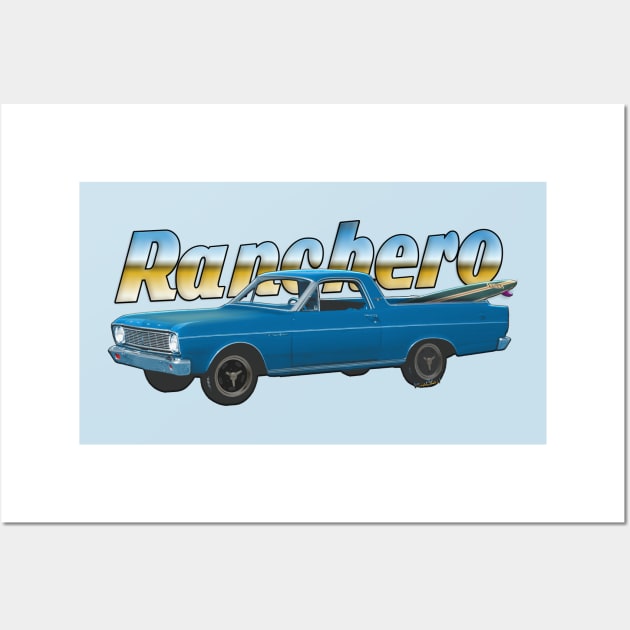 1966 Ranchero Wall Art by vivachas